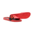 Mini Melissa Minnie open-toe slides - Red