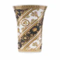 Versace Barocco-print vase - Gold