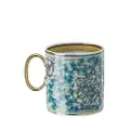 Versace Barocco Mosaic cup and saucer - White