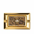 Versace Barocco-print ashtray - Gold