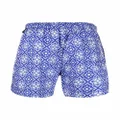 PENINSULA SWIMWEAR santa margherita printed swimming shorts - Blue