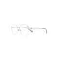 Gucci Eyewear square-frame glasses - Silver