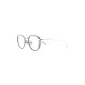 Linda Farrow Maco round-frame glasses - Black