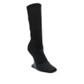 Rick Owens Lilies Cantilever 11 calf-length boots - Black
