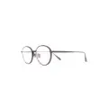 Linda Farrow Moss round-frame glasses - Black