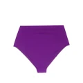 Ulla Johnson plain high-waist bikini bottoms - Purple