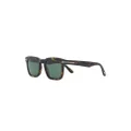 TOM FORD Eyewear tortoiseshell square-frame sunglasses - Brown