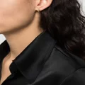 Maria Black Mica small hoop earring - Gold