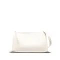 Jil Sander adjustable-strap leather shoulder bag - White