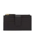 Prada Saffiano leather credit card holder - Black