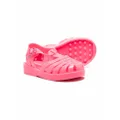Mini Melissa buckle fastening jelly sandals - Pink