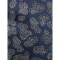 ETRO Corbata paisley-print silk tie - Blue