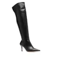 Gianvito Rossi Bea Cuissard 85mm thigh-high boots - Black