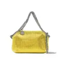 Stella McCartney chain-link detail crossbody bag - Yellow