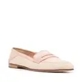 Manolo Blahnik Padstowa leather penny loafers - Pink