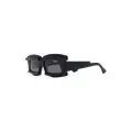 Kuboraum square-frame tinted sunglasses - Black