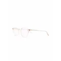 Garrett Leight transparent-frame glasses - Neutrals