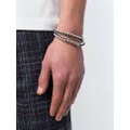 Tod's braided wrap around bracelet - Black