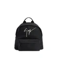 Giuseppe Zanotti Bud logo-print backpack - Black