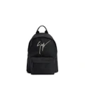 Giuseppe Zanotti Bud logo-print backpack - Black