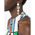 Amir Slama charm-detail drop earrings - Multicolour