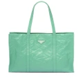 Prada nappa-leather tote bag - Green