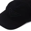 Prada logo-embroidered baseball cap - Black