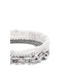 John Hardy silver Classic Chain transformable multi wrap pearl bracelet