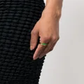 Maria Black Soma Neon gold-plated ring stack