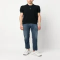 Malo knitted cotton polo shirt - Blue
