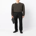 Brioni Tigullio regular-fit trousers - Black