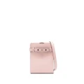 Valextra textured single-strap mini bag - Pink
