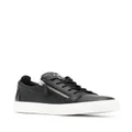 Giuseppe Zanotti Frankie zip-details sneakers - Black