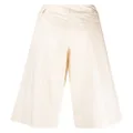 LEMAIRE knee-length tailored shorts - Neutrals