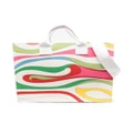 PUCCI Junior marble-pattern changing bag - White