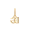 Dolce & Gabbana DG-logo hoop earring - Gold