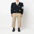 Thom Browne cropped cotton chinos