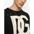 Dolce & Gabbana DG-logo chain necklace - Silver