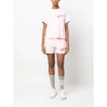Thom Browne car-embroidered piqué shorts - Pink