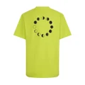 Dion Lee moon-print cotton T-shirt - Green