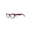 Balenciaga Eyewear square-frame glasses - Red
