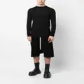 Rick Owens fine-knit virgin-wool jumper - Black