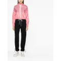 Moncler drawstring-detailed hooded jacket - Pink