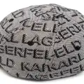 Karl Lagerfeld logo-print baseball cap - Black