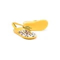 Mini Melissa banana-patch slingback sandals - Yellow