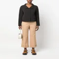 ASPESI cropped flared trousers - Neutrals