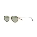 Oliver Peoples Mp-2 round-frame sunglasses - Brown