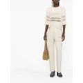 ISABEL MARANT zip-pocket tapered trousers - Neutrals