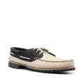 Timberland two-tone leather boat shoes - Neutrals