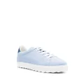 Kiton low-top perforated sneakers - Blue